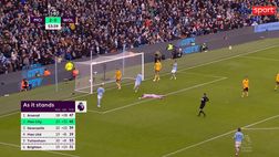VIDEO Manchester City-Wolverhampton 3-0, gol e highlights: Haaland fa una tripletta