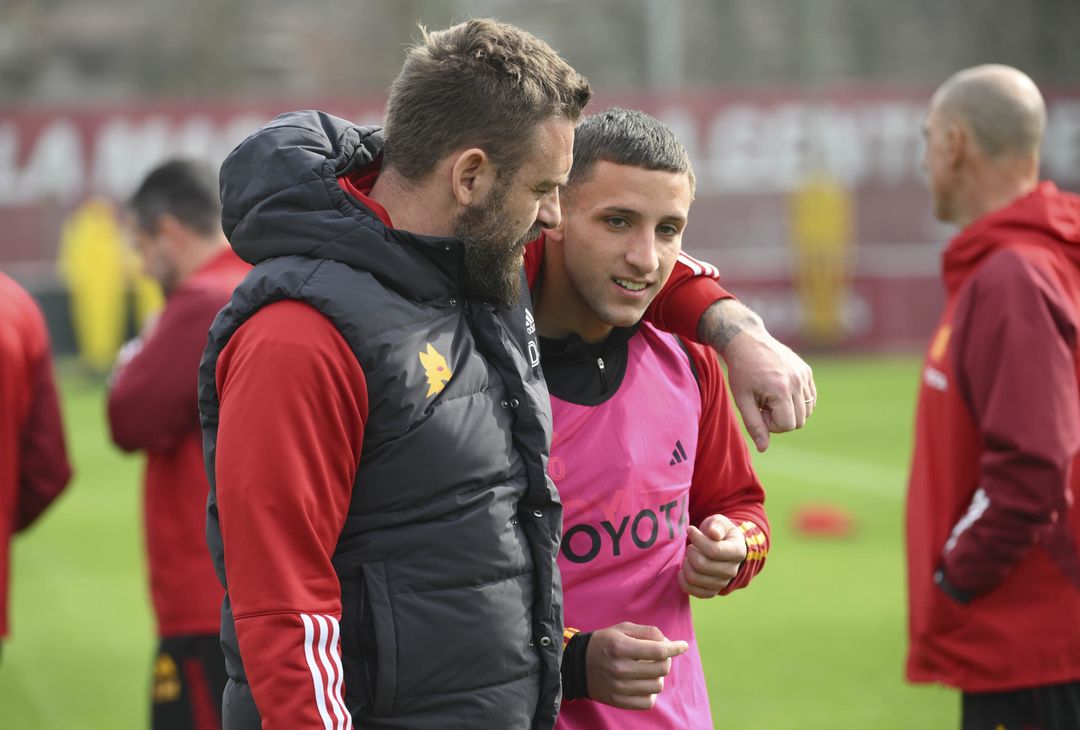 Trigoria, la ripresa degli allenamenti in vista di Roma-Feyenoord – FOTO GALLERY - immagine 17