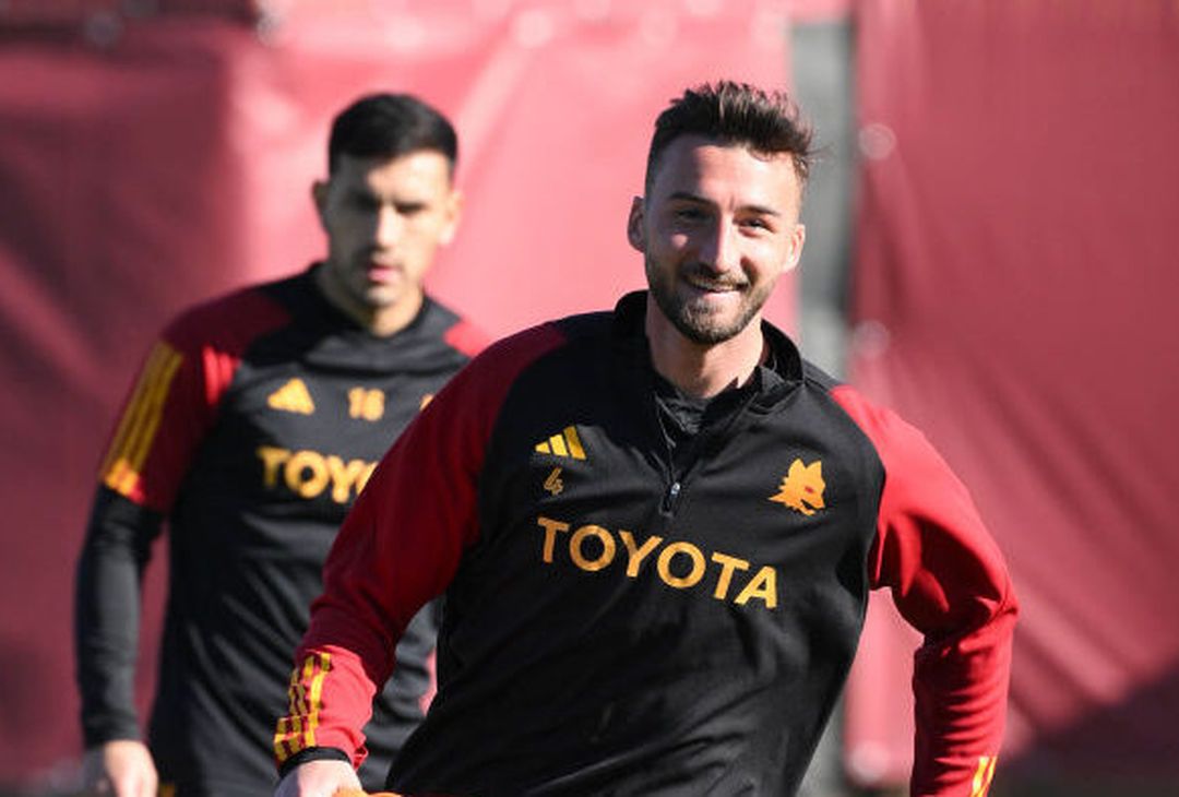 Roma, l’allenamento a due giorni dal Cagliari – FOTO GALLERY - immagine 12