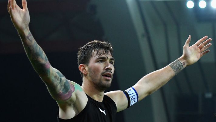 L'esultanza di Alessio Romagnoli (GETTY Images) 