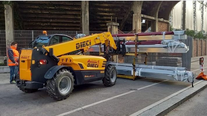 Torino, cominciati i lavori per le nuove vele automatizzate del Filadelfia Torino, cominciati i lavori per le nuove vele automatizzate del Filadelfia - immagine 1