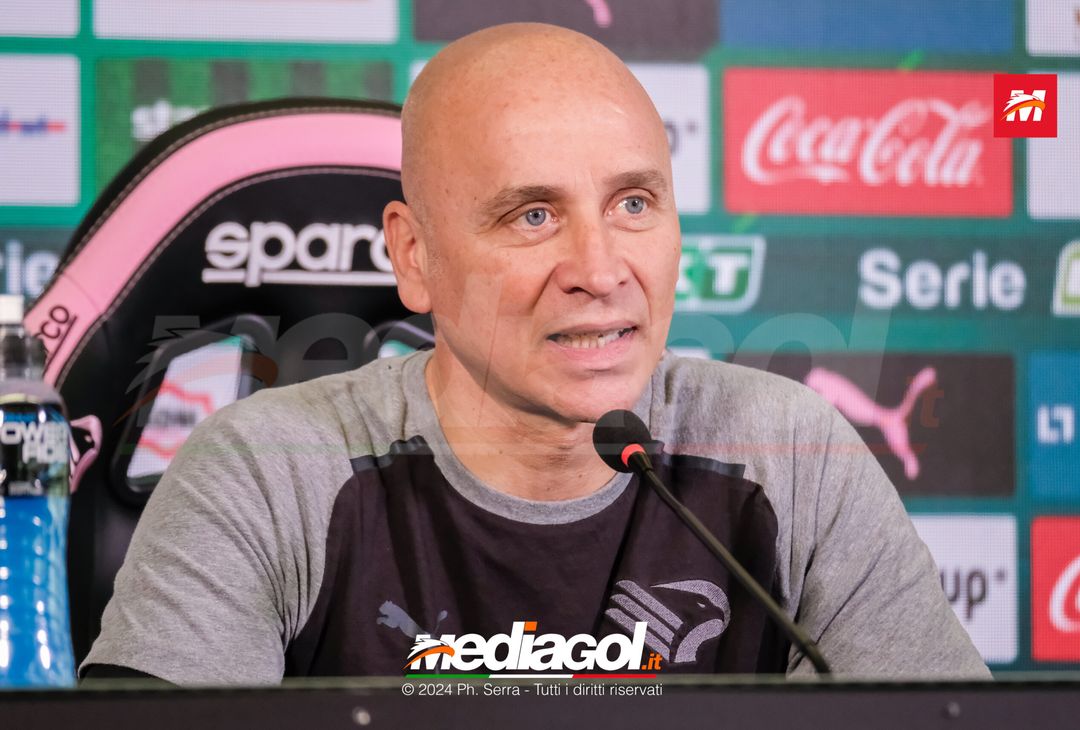FOTO PALERMO, verso il Brescia: Eugenio Corini in conferenza stampa (GALLERY) - immagine 10