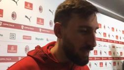 A. Donnarumma: “Ora stiamo bene e Ibrahimovic ci aiuta”