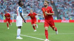 Mertens e il Belgio festeggiati a Bruxelles dopo il terzo posto al Mondiale: “Amo questi momenti”
