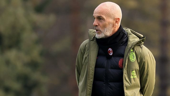 Stefano Pioli AC Milan allenamento Milanello