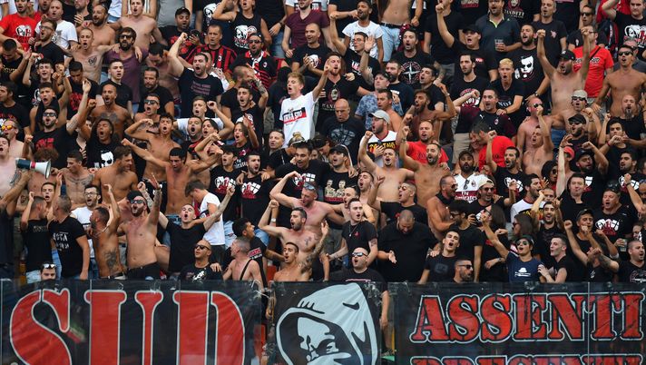 La Curva Sud, cuore del tifo del Milan (credits: GETTY Images) 