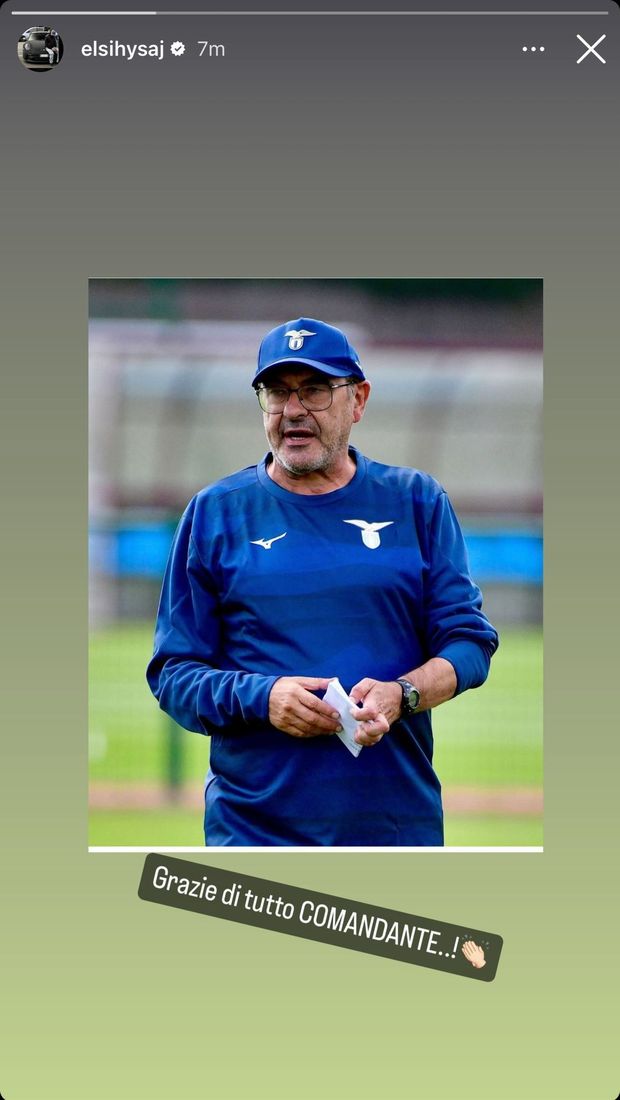 Lazio, Hysaj saluta Sarri: “Grazie di tutto comandante!”- immagine 2
