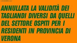 Figuraccia del Venezia che annulla i biglietti per i non residenti (già acquistati dai veronesi)