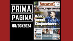 Prima pagina Tuttosport: “Carrera: ‘Juve, prendi Koopmeiners’. Milan, fiuuu”