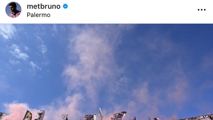 FOTO, Brunori dopo Palermo-Frosinone: “La strada è quella giusta! Avanti aquile” - immagine 1