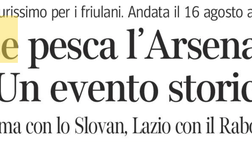 Accadde Oggi: 4/8/2011 l’Udinese pesca l’Arsenal
