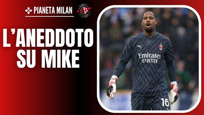 Mike Maignan AC Milan allenamento Milanello