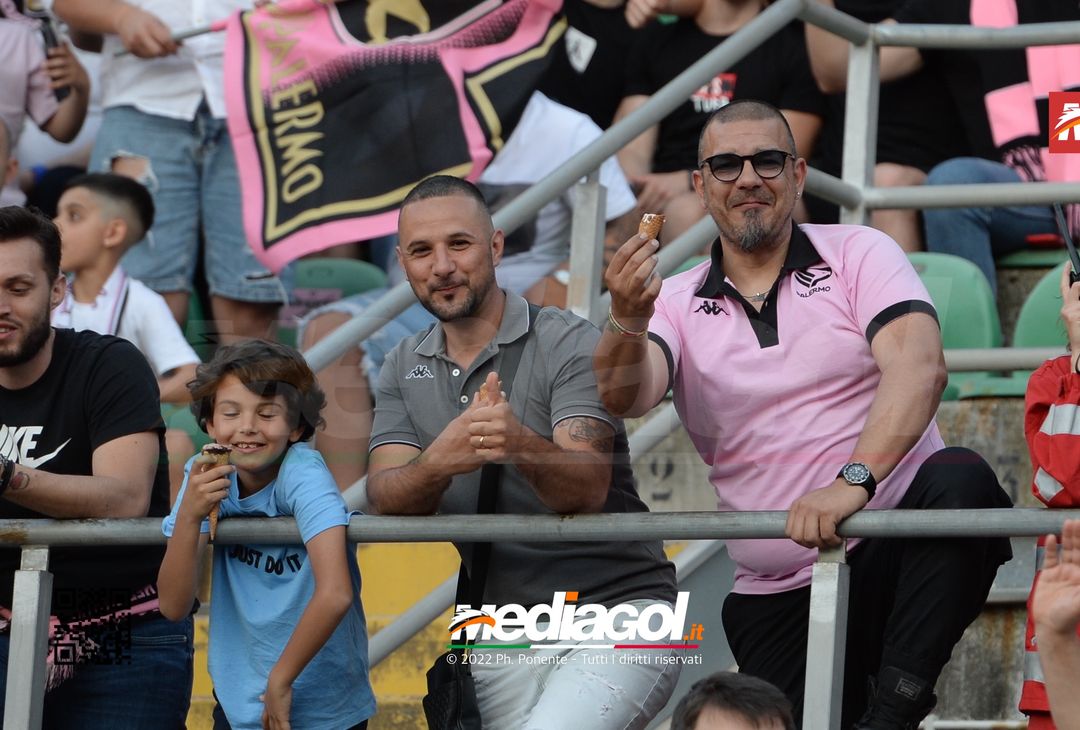 Fototifo, i tifosi allo stadio per Palermo-Feralpisaló 1-0 (gallery) - immagine 30