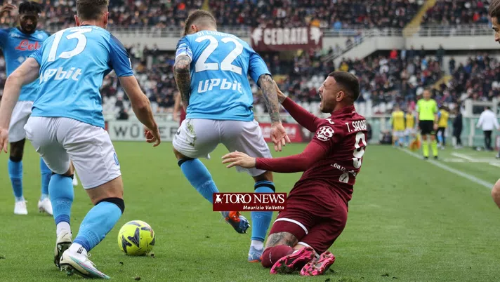 Torino-Napoli 0-4, il tabellino: un cartellino giallo per parte - immagine 1