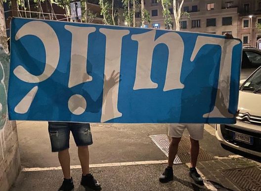 Derby della Capitale, stracittadina a colpi di striscione…bruciato- immagine 2