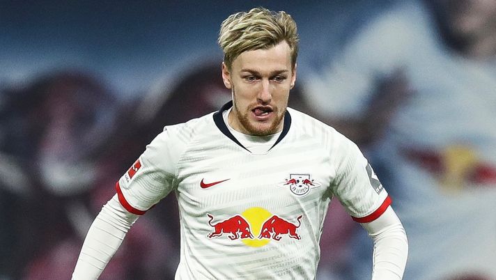 Emil Forsberg, esterno offensivo del RB Lipsia (credits: GETTY Images) 