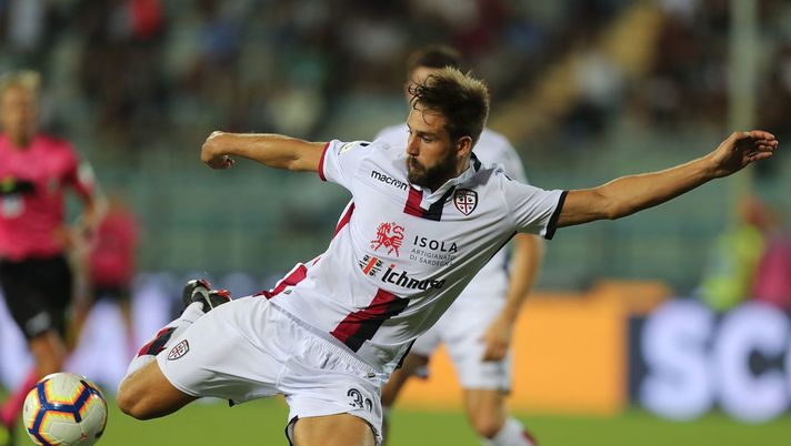 Leonardo Pavoletti, attaccante del Cagliari (credits: GETTY images) 