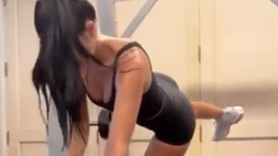 VIDEO / L’allenamento bollente di Oriana Sabatini: lady Dybala è instancabile