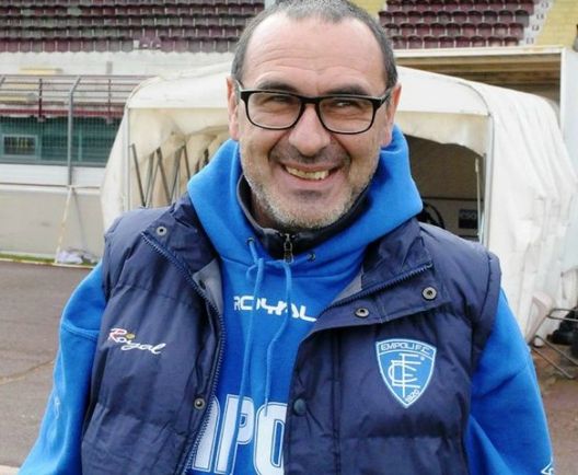 Maurizio Sarri, tecnico dell'Empoli (Fonte: www.vesuviolive.it) Maurizio Sarri, tecnico dell'Empoli (Fonte: www.vesuviolive.it)