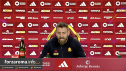 VIDEO – De Rossi: “Lukaku perfetto se entra così, ma è il suo lavoro”