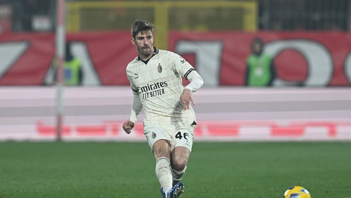 Matteo Gabbia Monza Milan 4-2 Serie A 2023-24