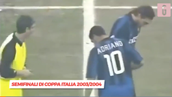 VIDEO Inter-Juventus, il tap-in di Adani e l’errore di Vieri: riguarda la semifinale di Coppa Italia 2003/2004