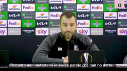 VIDEO Napoli-Granada, Martinez tiene alta l’attenzione: “Zero euforia, la qualificazione è ancora aperta. Al ‘Maradona’ per la partita perfetta”