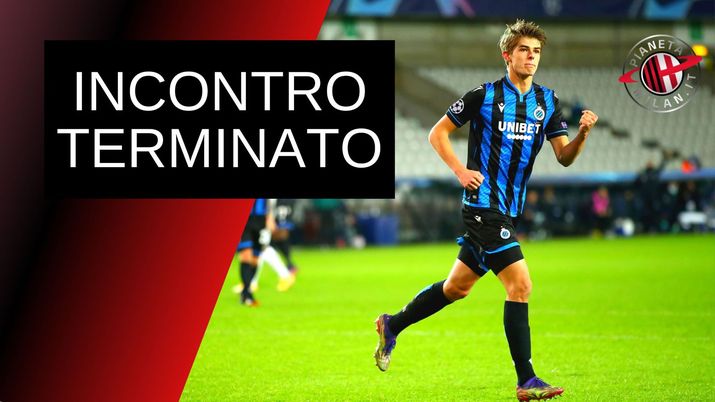 Incontro terminato tra Milan e Brugge per De Ketelaere (Getty Images) Incontro terminato tra Milan e Brugge per De Ketelaere