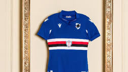Sampdoria, Ferrero presenta la nuova maglia nel giorno del 74° anniversario del club
