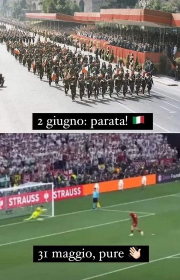 Il derby infinito post…Budapest: la parata di Bono e quella del 2 giugno…- immagine 2