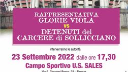 Vecchie Glorie Viola contro detenuti di Sollicciano: l’evento