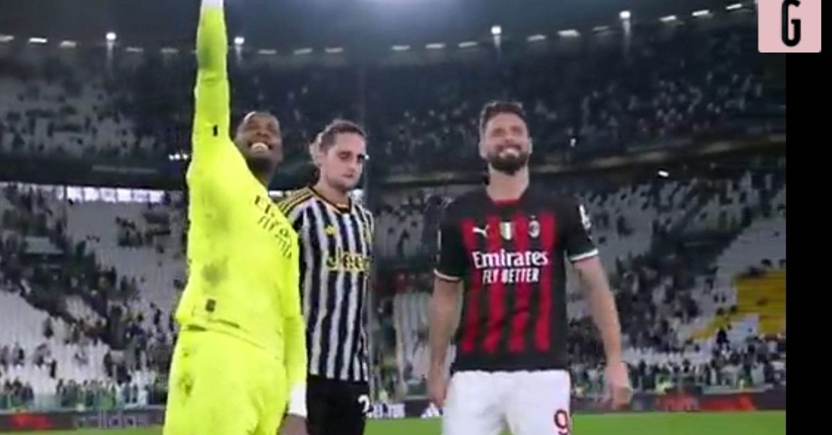 Juventus-Milan, Rabiot Saluta In Compagnia Di Giroud E Maignan | VIDEO ...