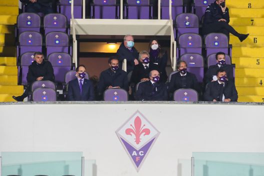  GERMOGLI PH: 11 APRILE 2021 FIRENZE STADIO ARTEMIO FRANCHI SERIE A FIORENTINA VS ATALANTA NELLA FOTO COMMISSO E DIRIGENTI 