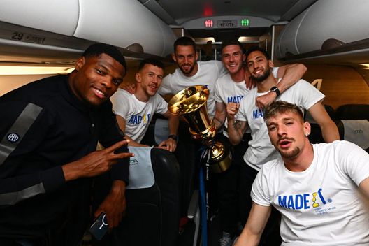 Getty Images Festa Inter Juve coppa italia