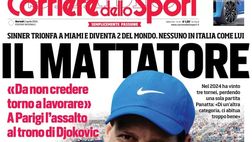 PRIMA PAGINA CORRIERE DELLO SPORT OGGI: “Inter, scudetto in tasca”