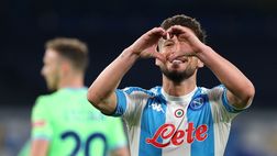 Ciao nonna, le lacrime di Mertens subito dopo il suo gol alla Lazio