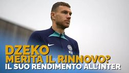 Inter, Dzeko merita il rinnovo? Il suo rendimento in nerazzurro | VIDEO
