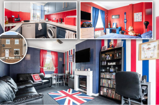 Tifoso Rangers vende casa coi colori del club e maglia del Principe William…- immagine 5