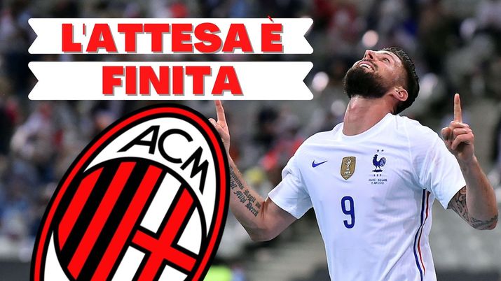 Olivier Giroud (attaccante AC Milan) in arrivo a Milanello | Milan News (Getty Images) 