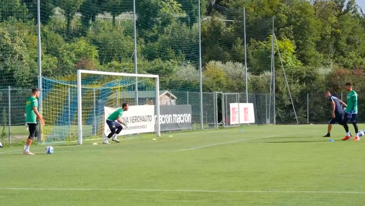 Verona, la ripresa degli allenamenti. Il video Verona, la ripresa degli allenamenti. Il video