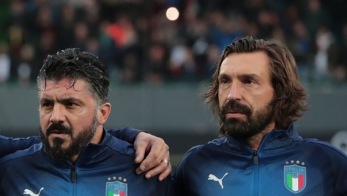 Rino Gattuso e Andrea Pirlo (credits: Getty Images) 
