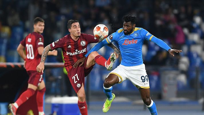 Andre-Frank Zambo Anguissa (Photo by Francesco Pecoraro/Getty Images) napoli moviola anguissa