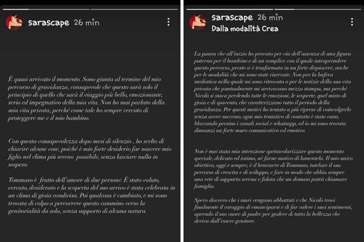Le parole che Sara ha dedicato al giocatore della Roma Le parole che Sara ha dedicato al giocatore della Roma