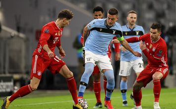 Bayern superiore alla Lazio anche dal punto di vista atletico