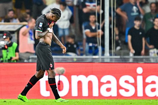 Leao Sampdoria-Milan (getty images) Leao Sampdoria-Milan