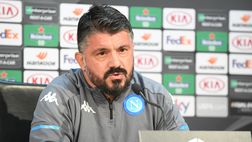 Napoli, Gattuso: “Qualcuno pretende troppo da questa squadra. Non ho litigato con nessuno”