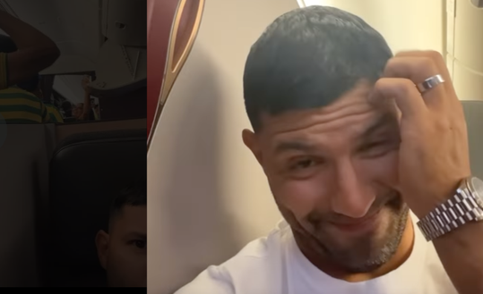 Mondiali, Aguero parte per il Qatar: ma in aereo è circondato da tifosi brasiliani- immagine 2