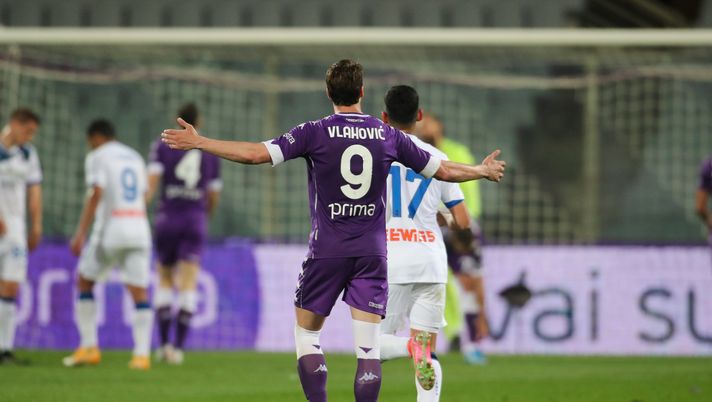 GERMOGLI PH: 11 APRILE 2021 FIRENZE STADIO ARTEMIO FRANCHI SERIE A FIORENTINA VS ATALANTA NELLA FOTO VLAHOVIC 