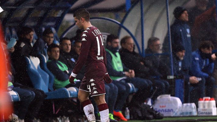 EMPOLI, ITALY - FEBRUARY 05: Iago Silva Falque of FC Torino reacts during the Serie A match between Empoli FC and FC Torino at Stadio Carlo Castellani on February 5, 2017 in Empoli, Italy.  (Photo by Gabriele Maltinti/Getty Images) 
