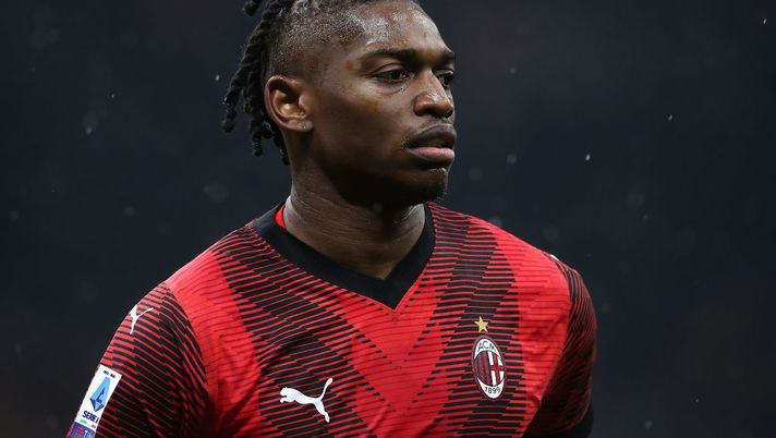 Rafael Leao AC Milan Milan-Atalanta 1-1 Serie A 2023-2024